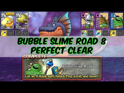 Bubble Slime Battle Road 8 with no deaths! – Dragon Quest Tact